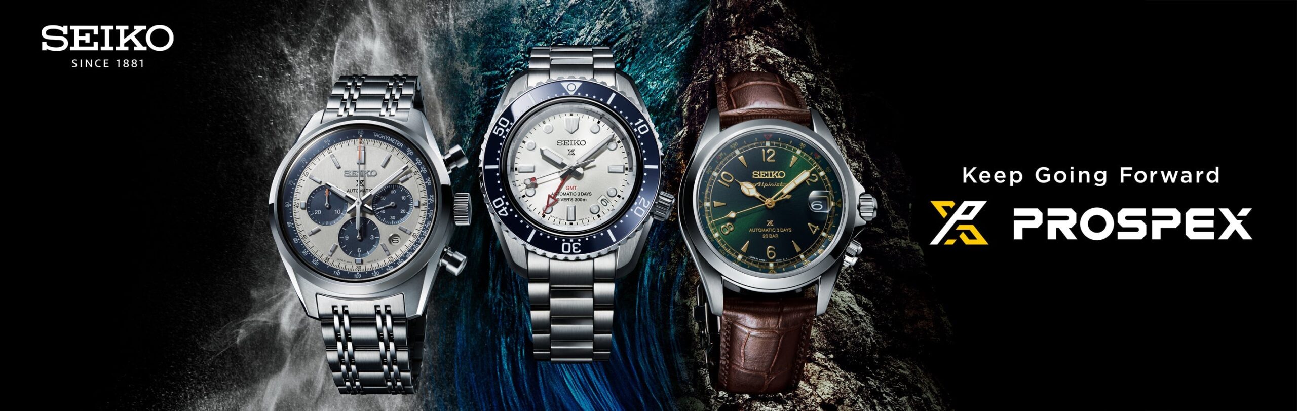 Seiko Watches Banner